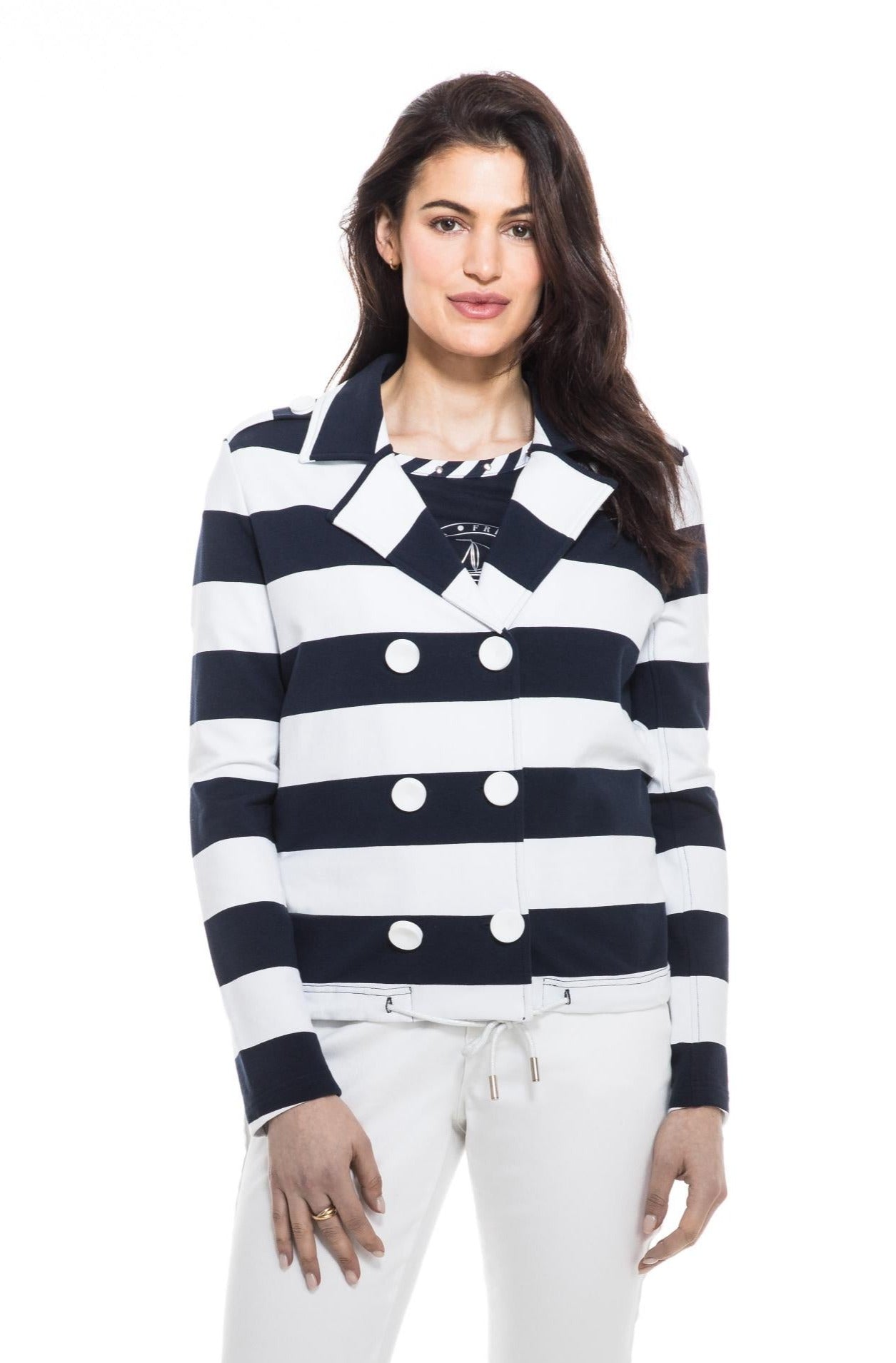 Striped Jacket Orly Apparel