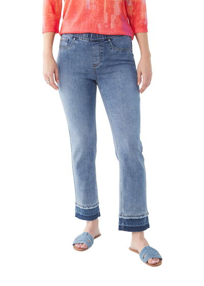 Pull-On Pencil Ankle French Dressing Jeans
