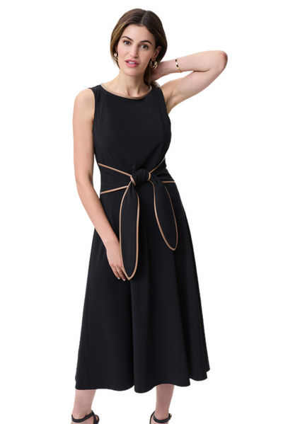 Joseph Ribkoff Belted Fit And Flare Dress Style 231214 