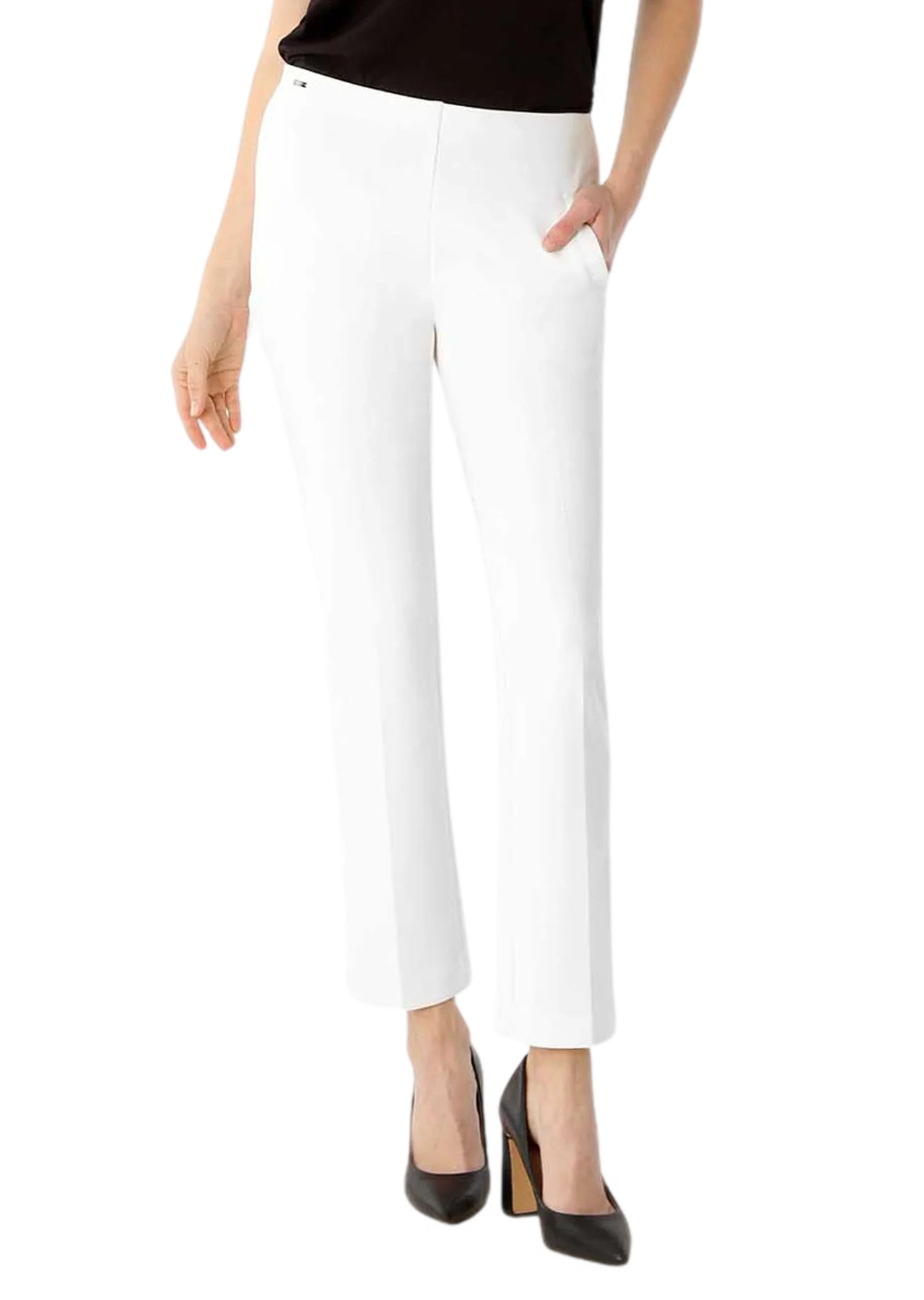 Lisette L Straight Leg Trousers W/Pockets, Jolie Fabric 