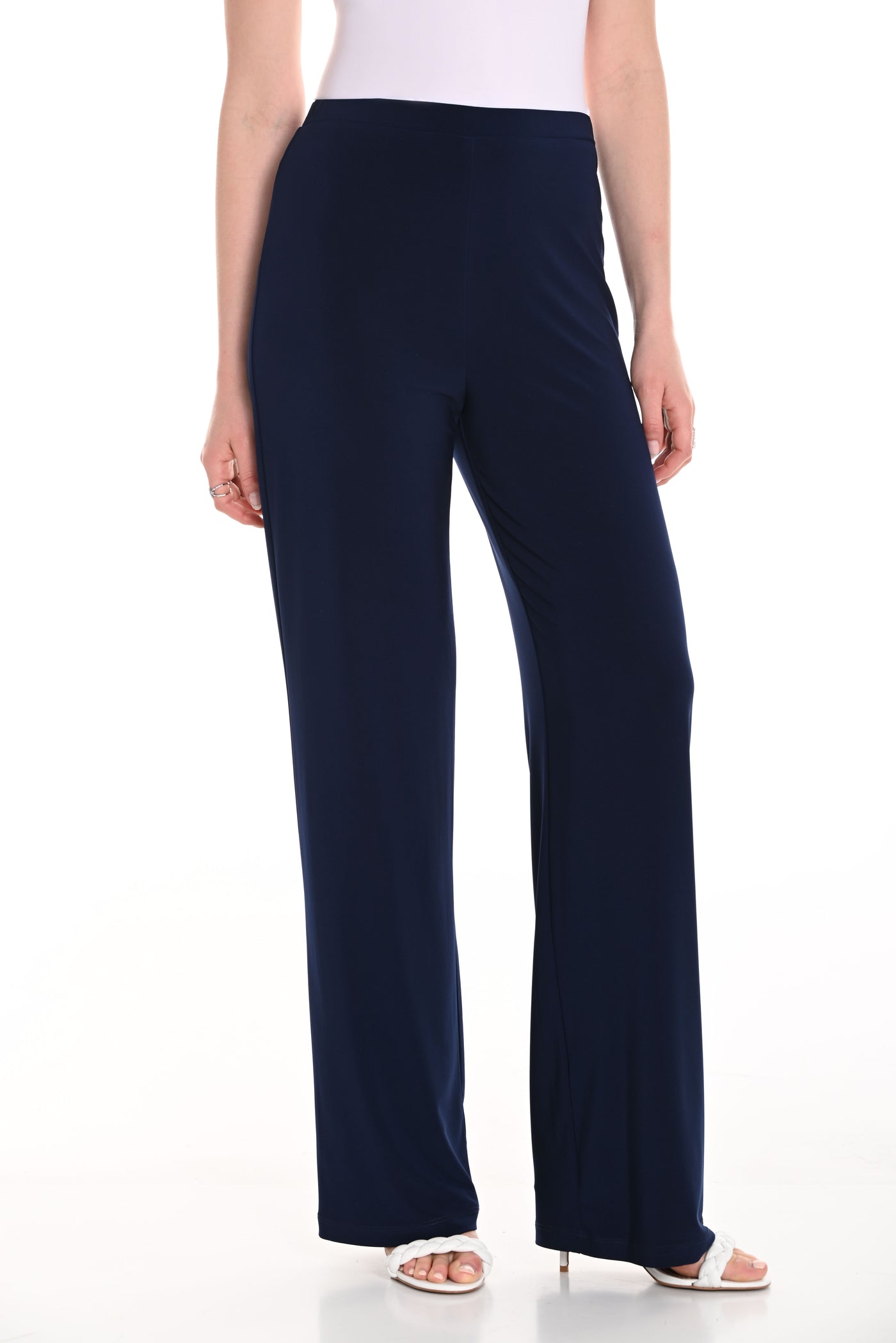 Pull On Straight Leg Pant Frank Lyman