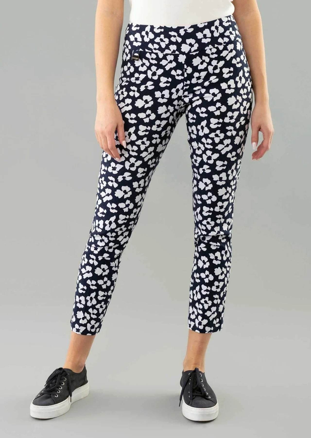 Fortuna Jacquard Ankle Pants - Dream Pants