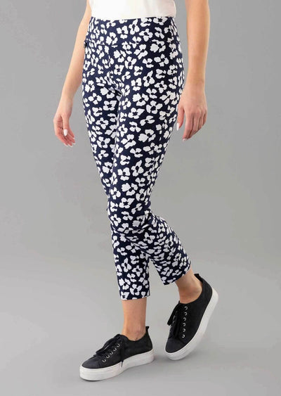 Fortuna Jacquard Ankle Pants - Dream Pants