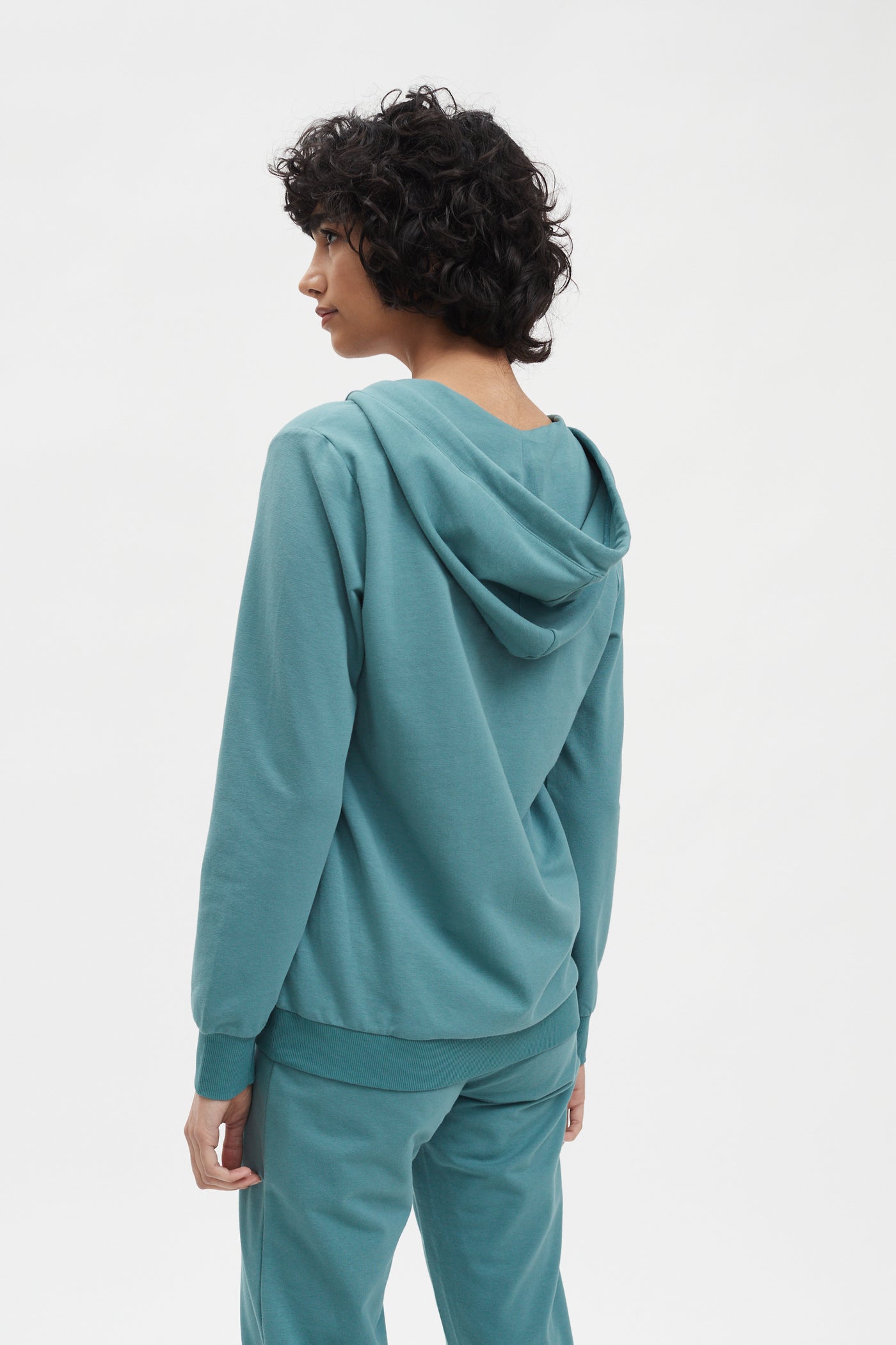 French Dressing Jeans V-Neck Long Sleeve Hoodie 