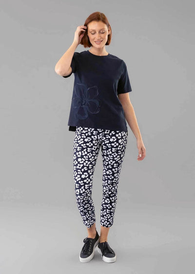 Fortuna Jacquard Ankle Pants - Dream Pants