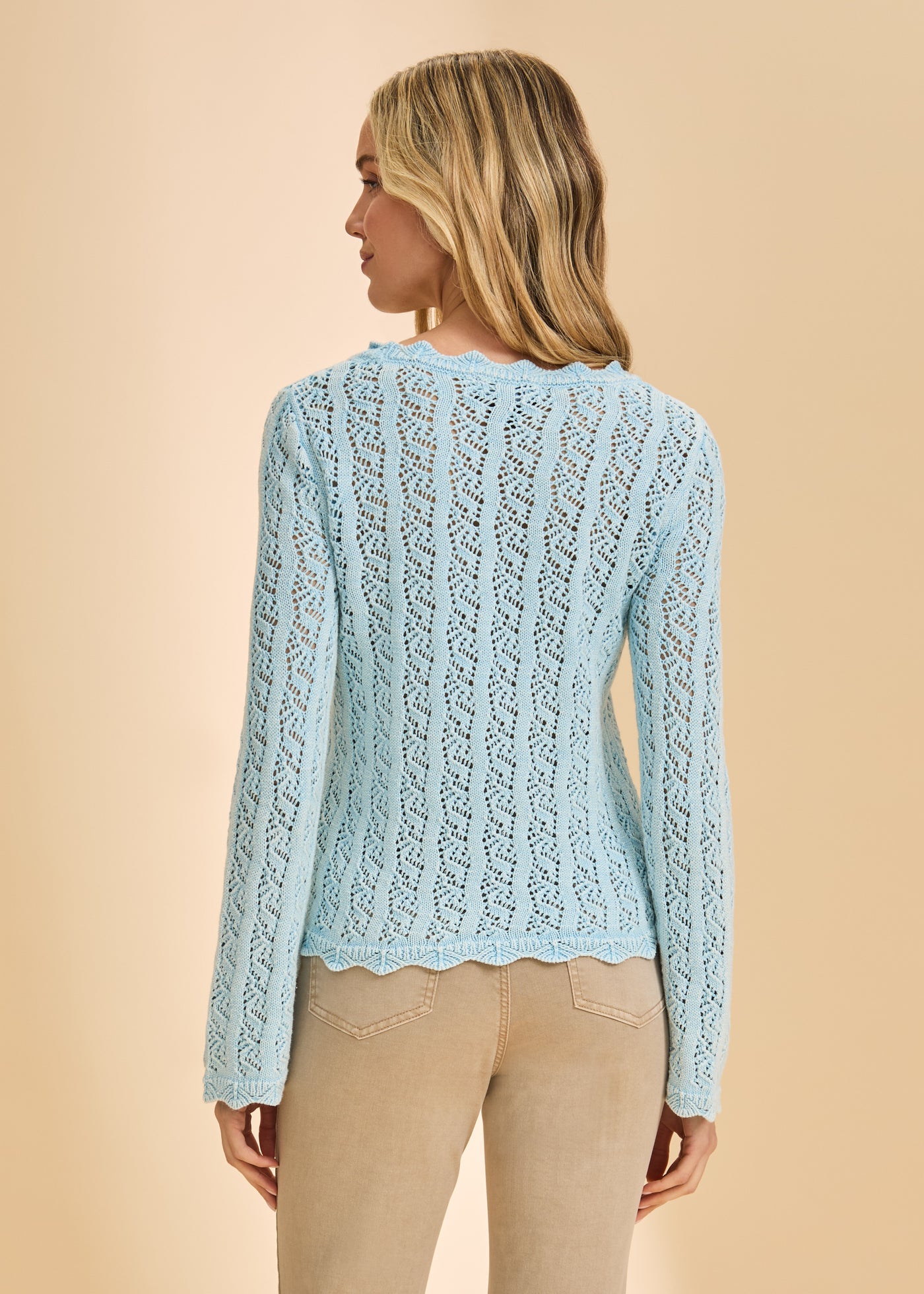 Long Sleeve Dye Sweater French Dressing Jeans