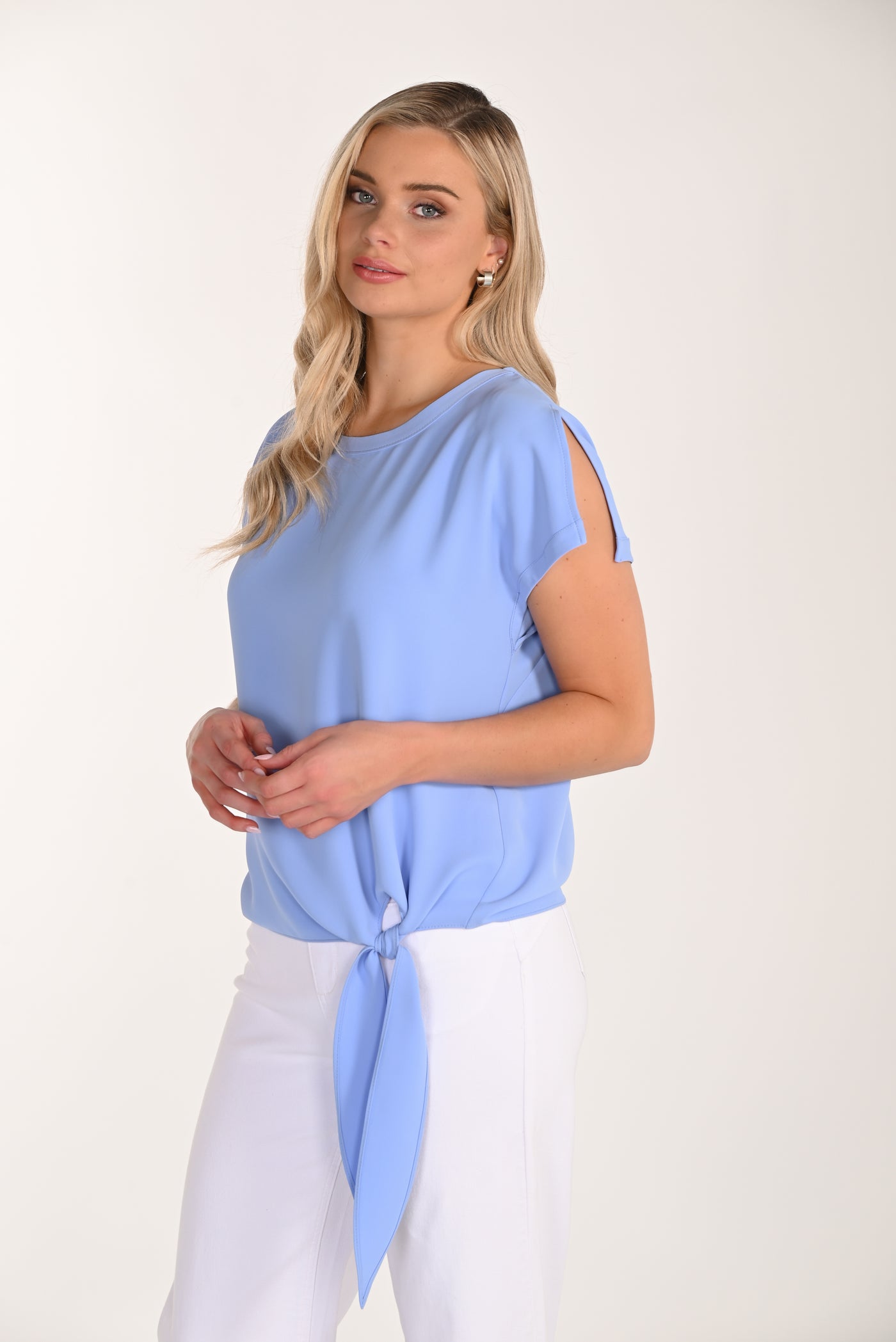 Adjustable Tie Detailing Top Frank Lyman