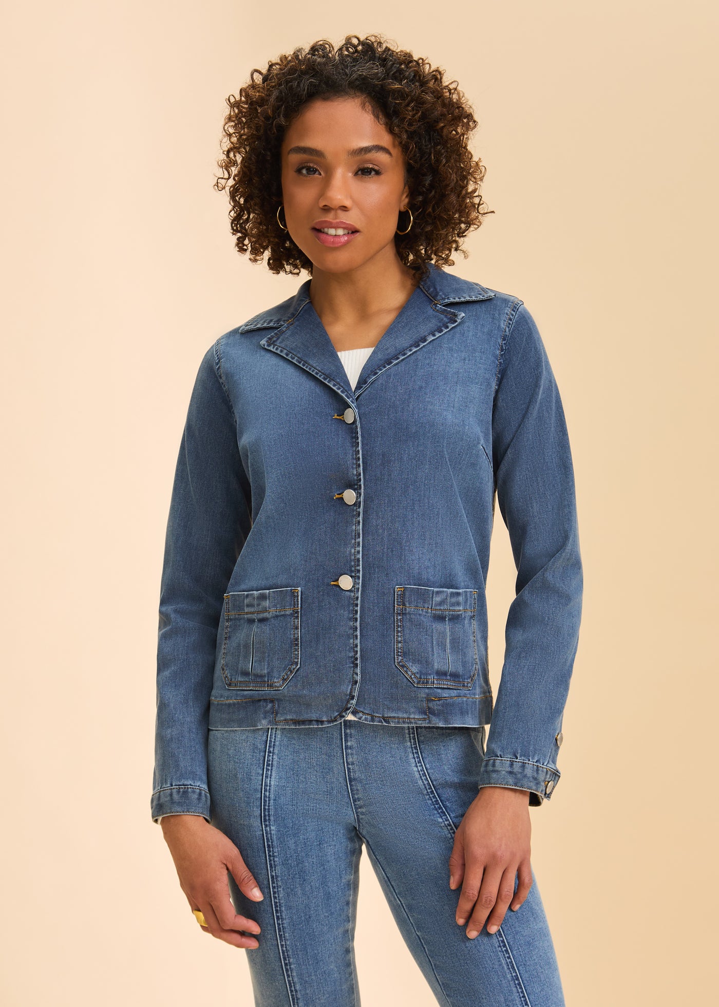 Denim Blazer Jacket French Dressing Jeans
