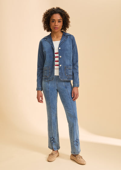 Denim Blazer Jacket French Dressing Jeans