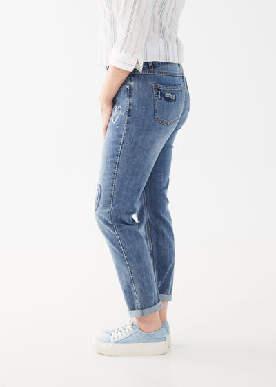 French Dressing Jeans Girlfriend Ankle Jeans 
