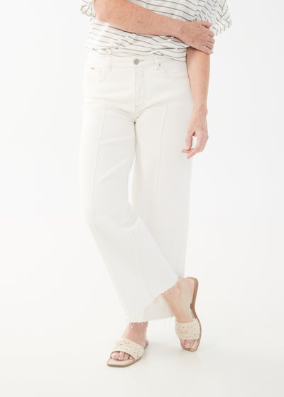 French Dressing Jeans Olivia Wide Leg Ankle Pants 