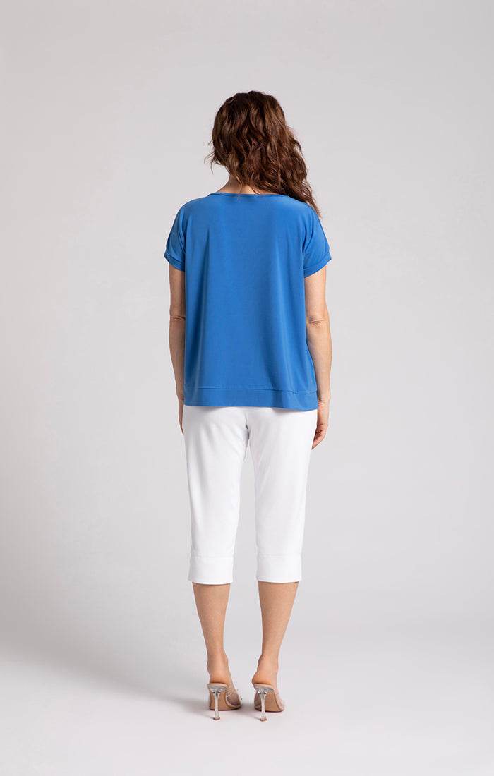 Dolman Scoop Neck Boxy Top - Dream Pants