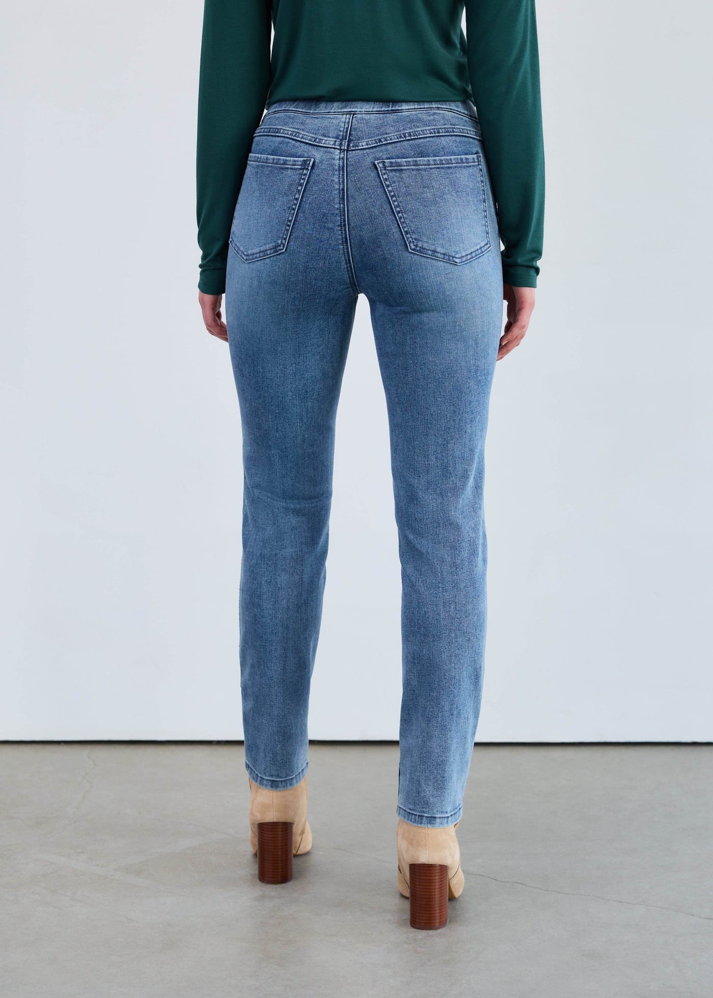 Pull-On Pencil Ankle Pants - Dream Pants