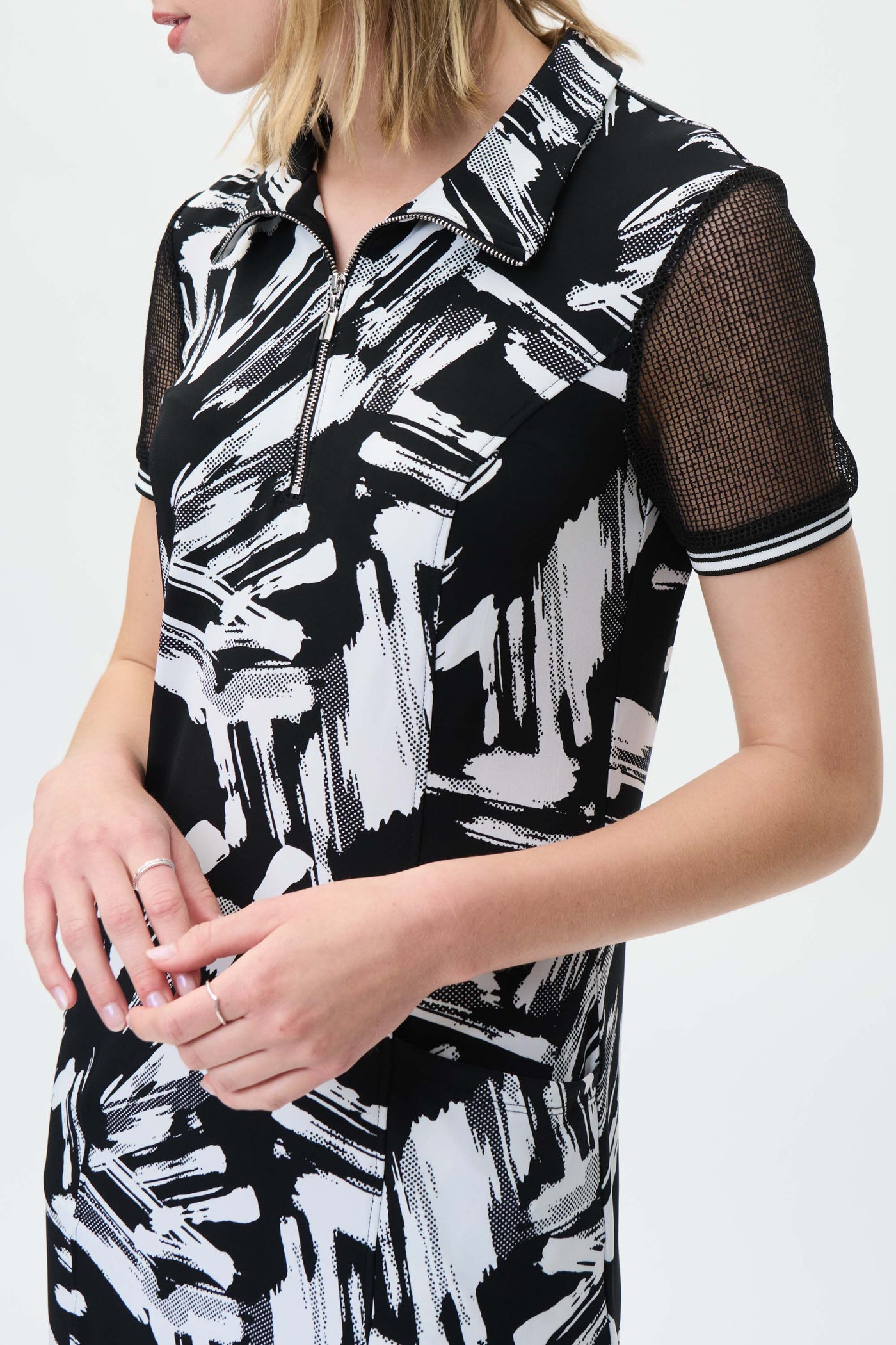 Joseph Ribkoff Printed Silky Knit Dress Style 231150 