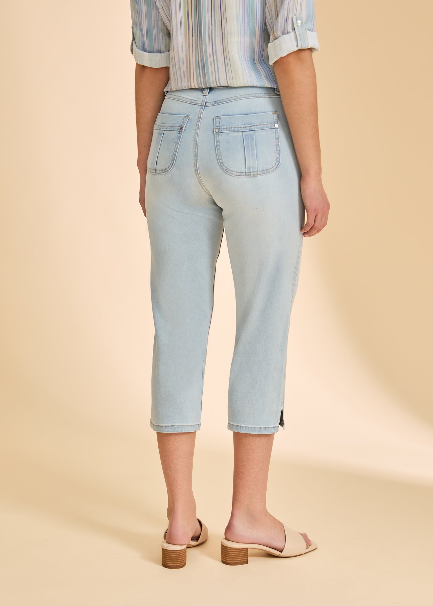Olivia Capri French Dressing Jeans
