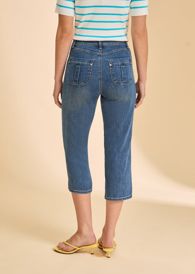 Olivia Capri French Dressing Jeans