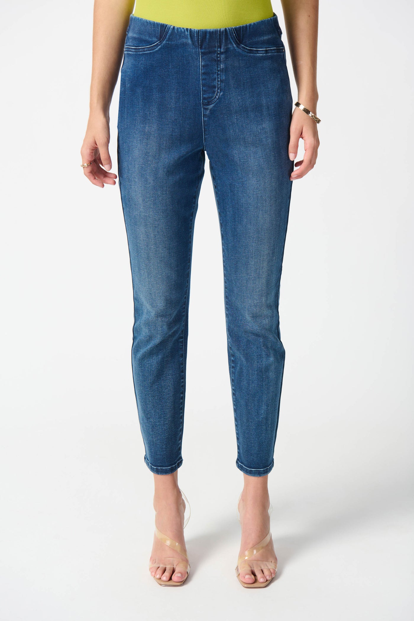 Joseph Ribkoff Denim Slim Fit Pull-On Jeans 