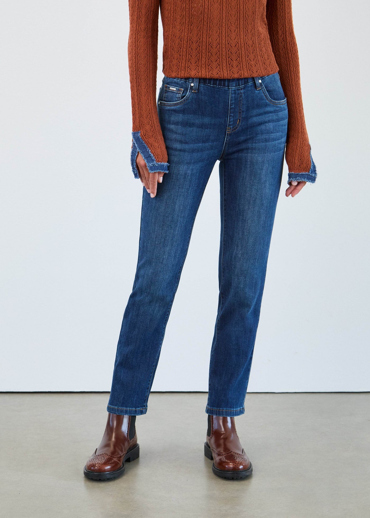 Basic Pull-On Straight Ankle - Dream Pants