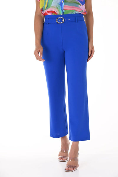 Frank Lyman Belted & Cropped Pants 