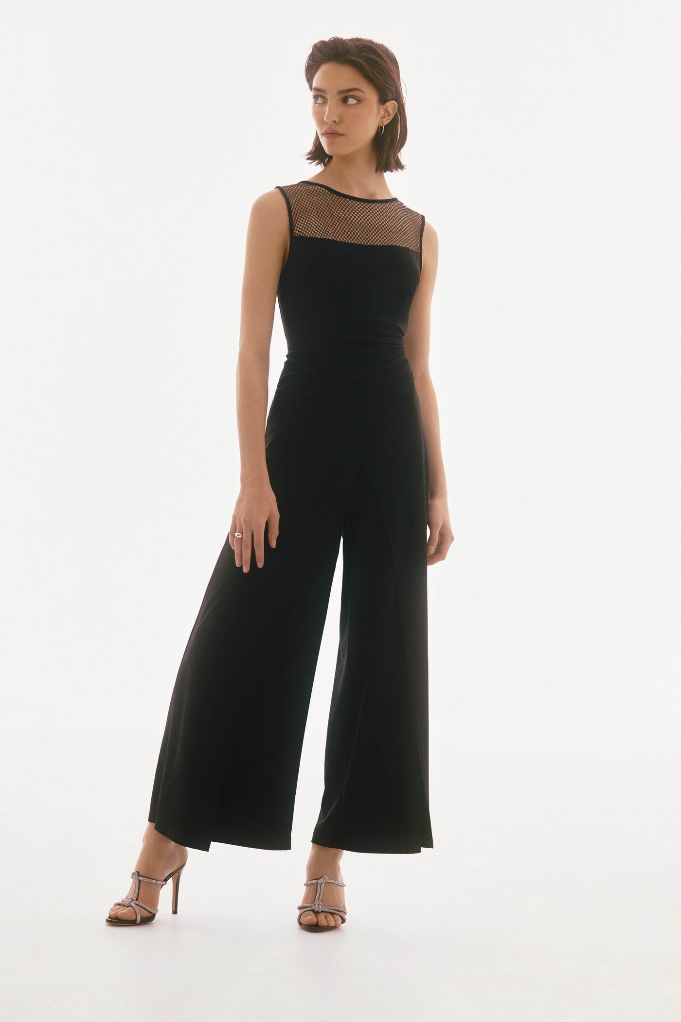 Signature Silky Knit Sleeveless Culotte Jumpsuit - Dream Pants