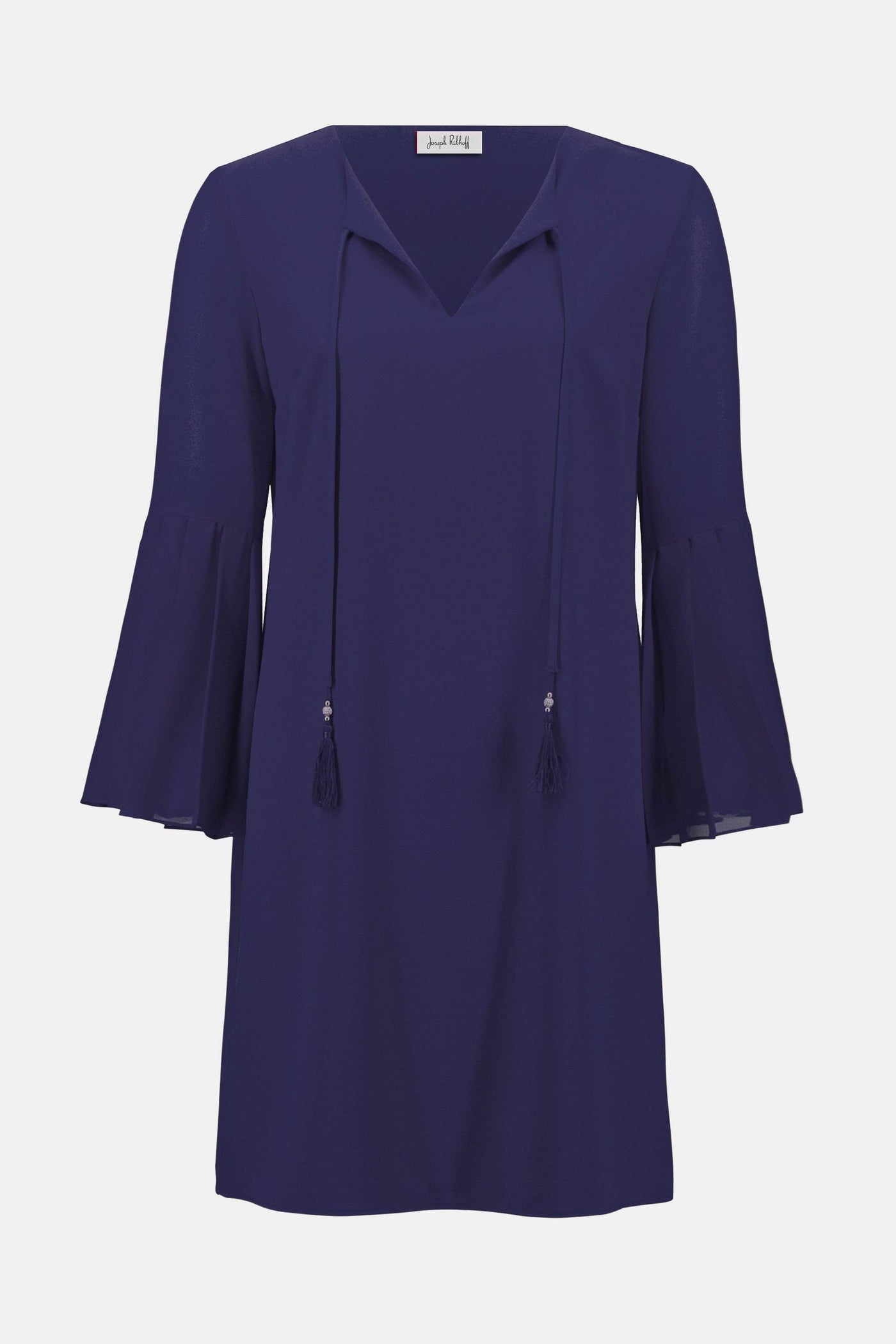 Eggshell and Chiffon Straight Dress - Dream Pants