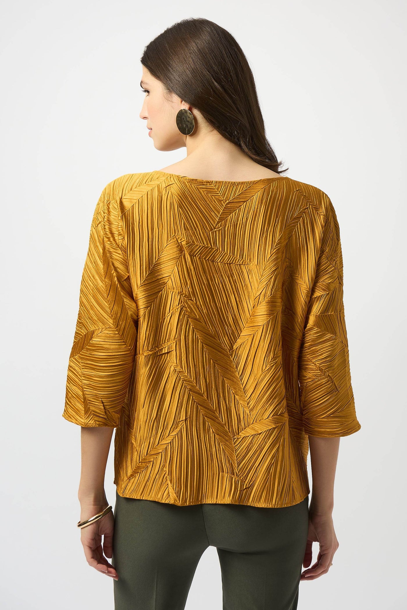 Pleated Satin Boxy Top - Dream Pants