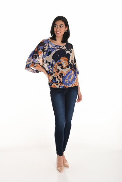 High-Rise Straight Leg Jeans Frank Lyman