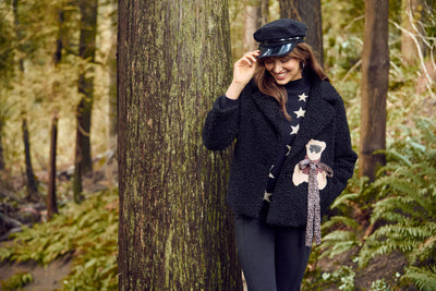 Teddy Touch Bouclé Jacket - Dream Pants