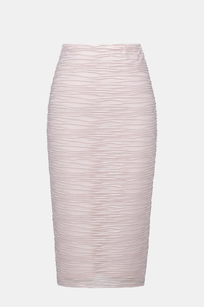 Lurex Cascade Knit Pull-On Pencil Skirt Joseph Ribkoff
