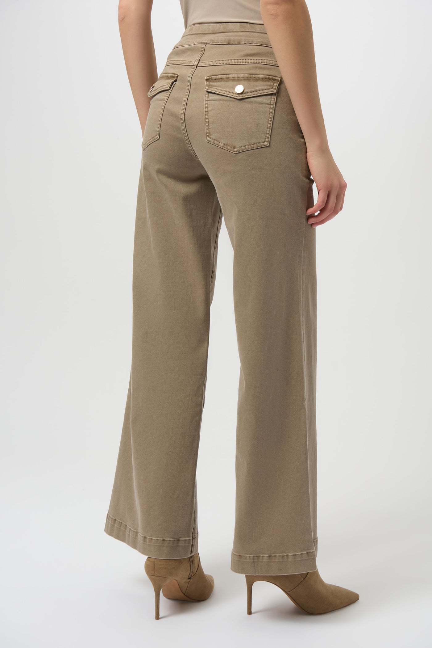 Classic Wide Leg Pull-On Jeans Joseph Ribkoff