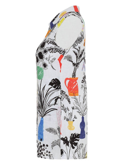 Sleeveless Collared Top - Dream Pants