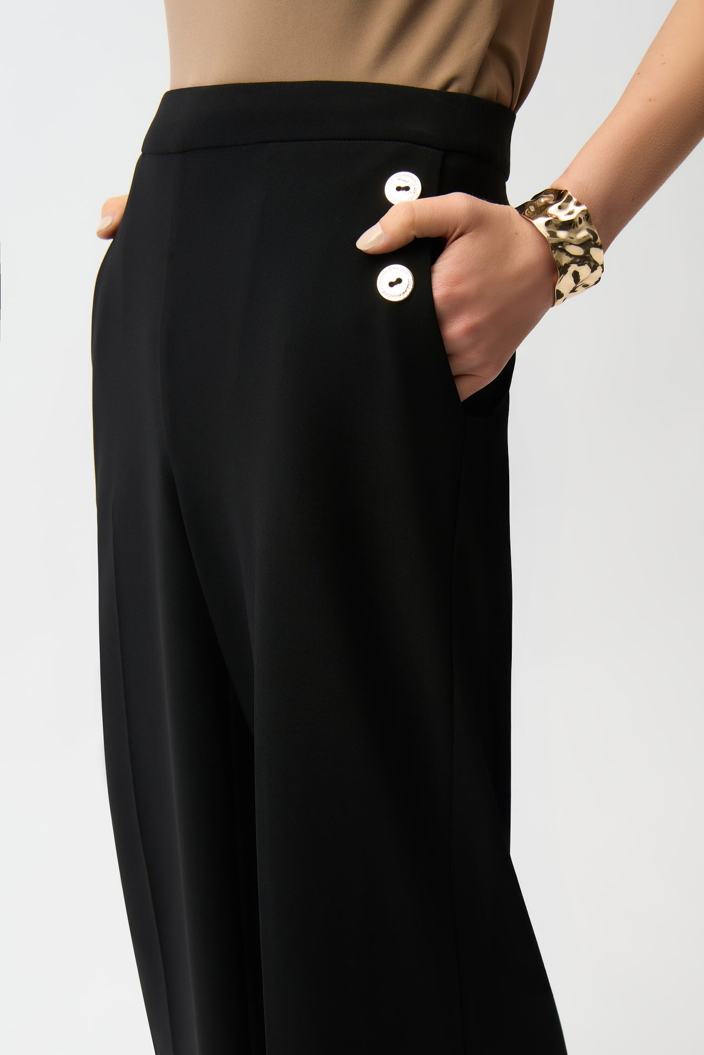 Silky Knit Pull-On Culotte Pants Joseph Ribkoff