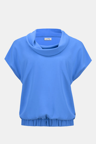 Eggshell Cocoon Top With Cowl Neckline 261194 Joseph Ribkoff