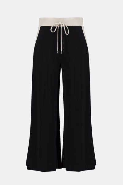 Silky Knit Color Block Wide Leg Pull-On Pants Joseph Ribkoff