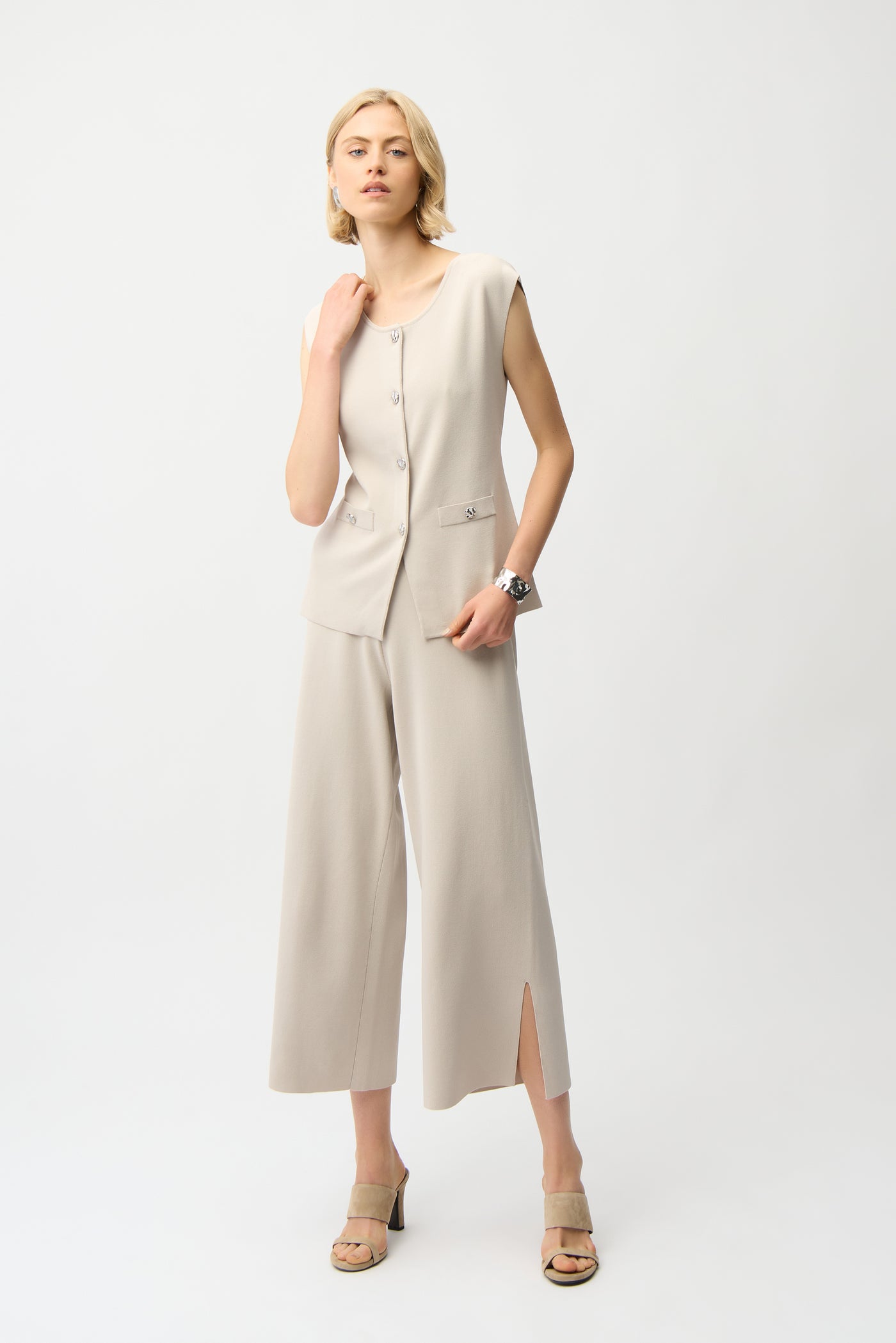 Viscose Blend Culotte Pants Joseph Ribkoff