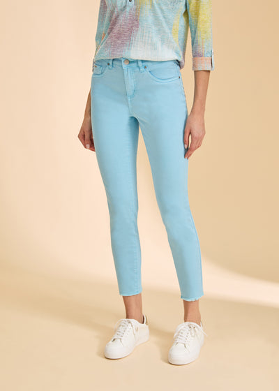 Olivia Slim Ankle French Dressing Jeans