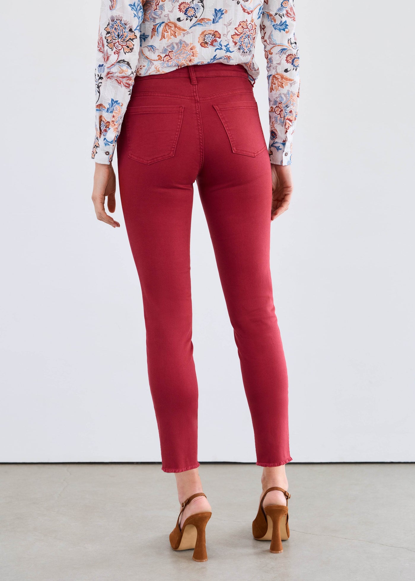 Olivia Slim Ankle Euro Twill - Dream Pants