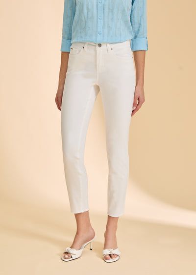 Olivia Slim Ankle French Dressing Jeans