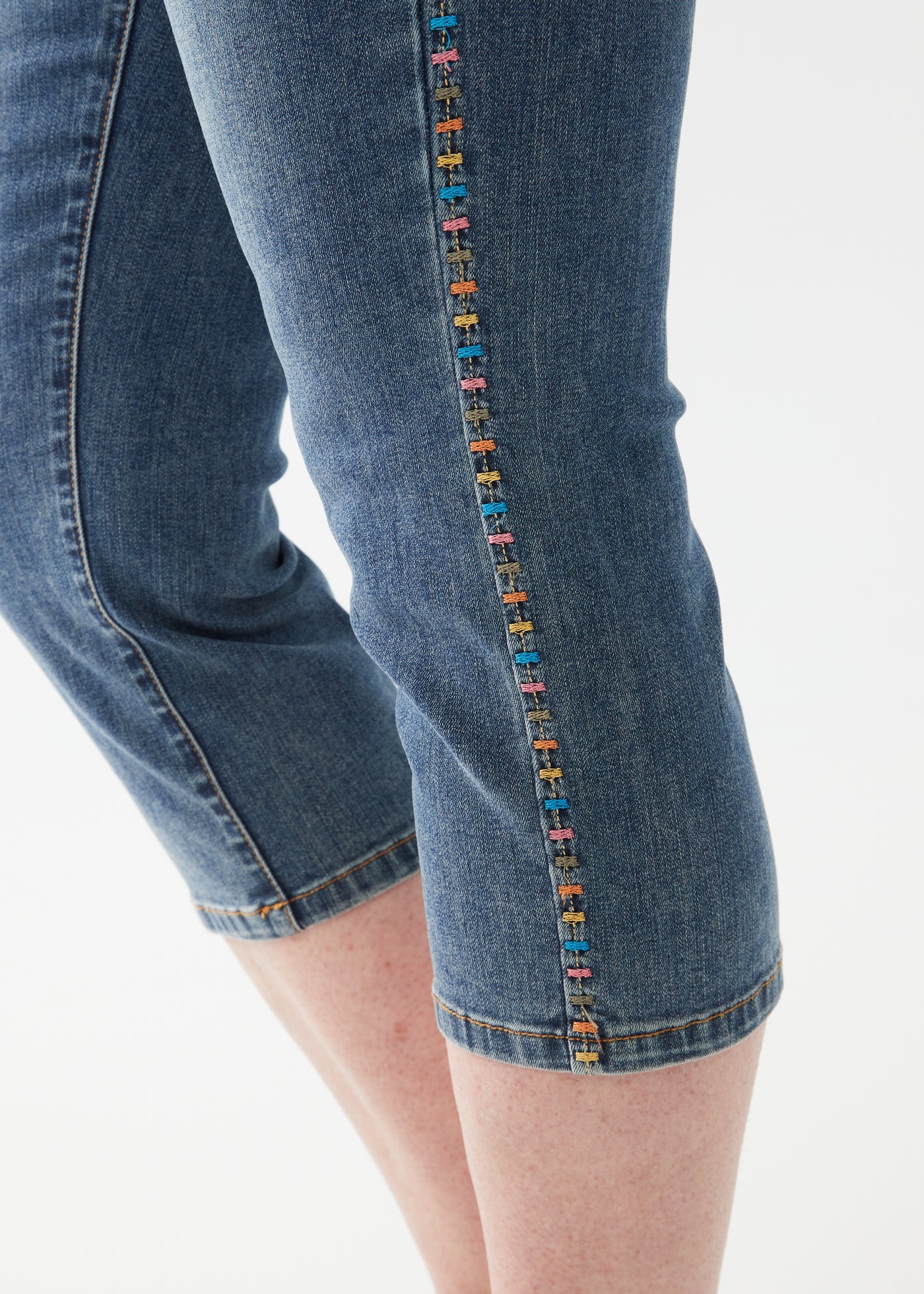 French Dressing Jeans Pull-On Capri 