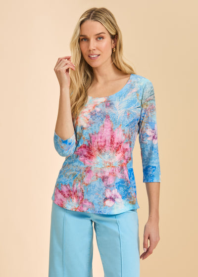 Scoop Neck Top French Dressing Jeans