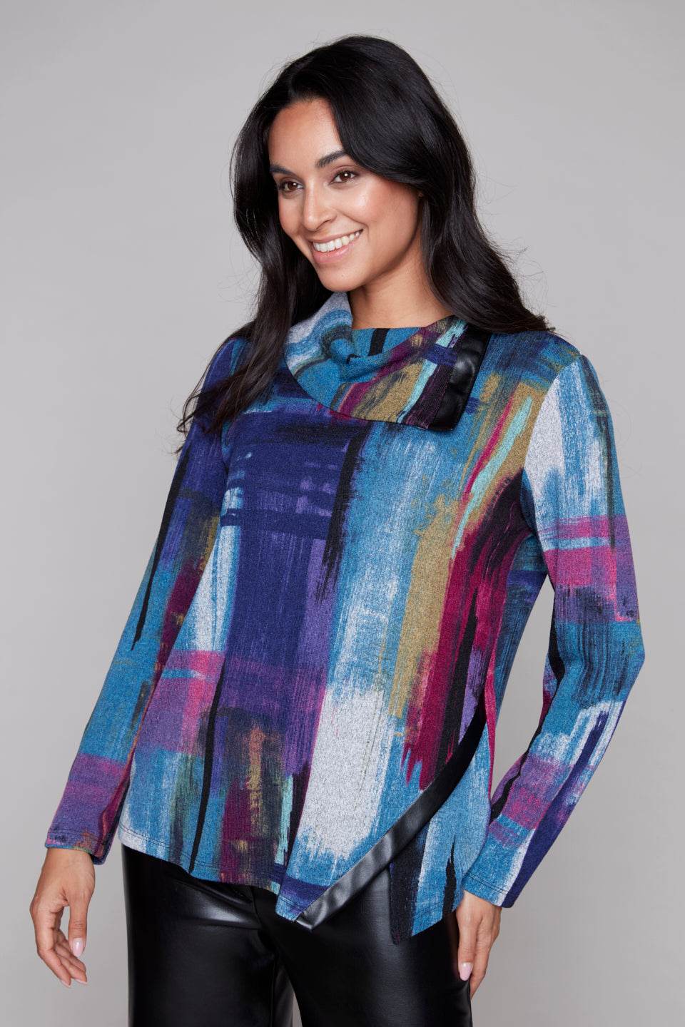 Split Neck Top - Dream Pants