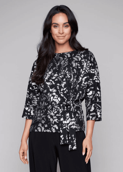 Pop Over Top With Front Tie - Dream Pants