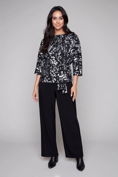 Pop Over Top With Front Tie - Dream Pants