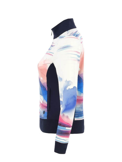 Watercolor Golf Zip Jacket - Dream Pants