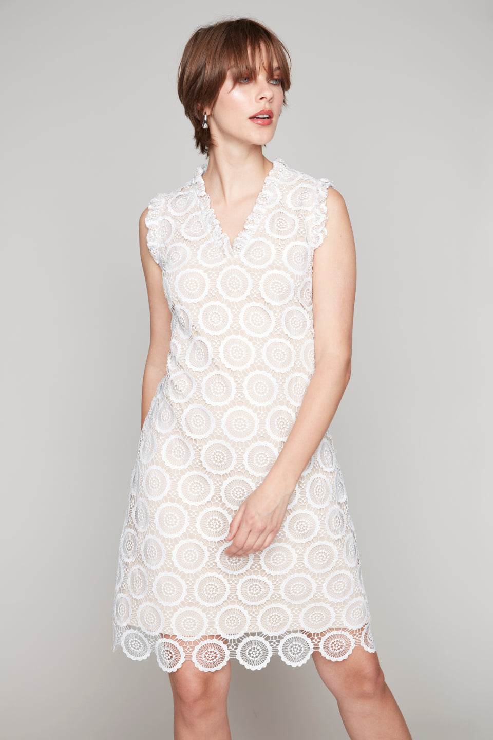 V-Neck Lace Dress - Dream Pants