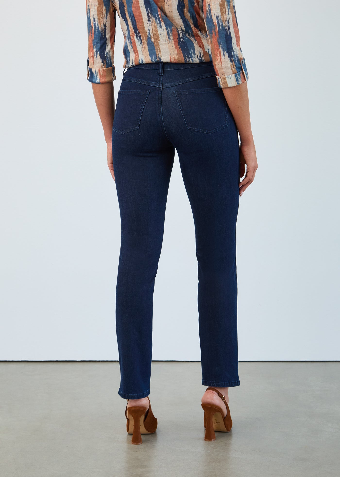 Suzanne Straight Leg French Dressing Jeans
