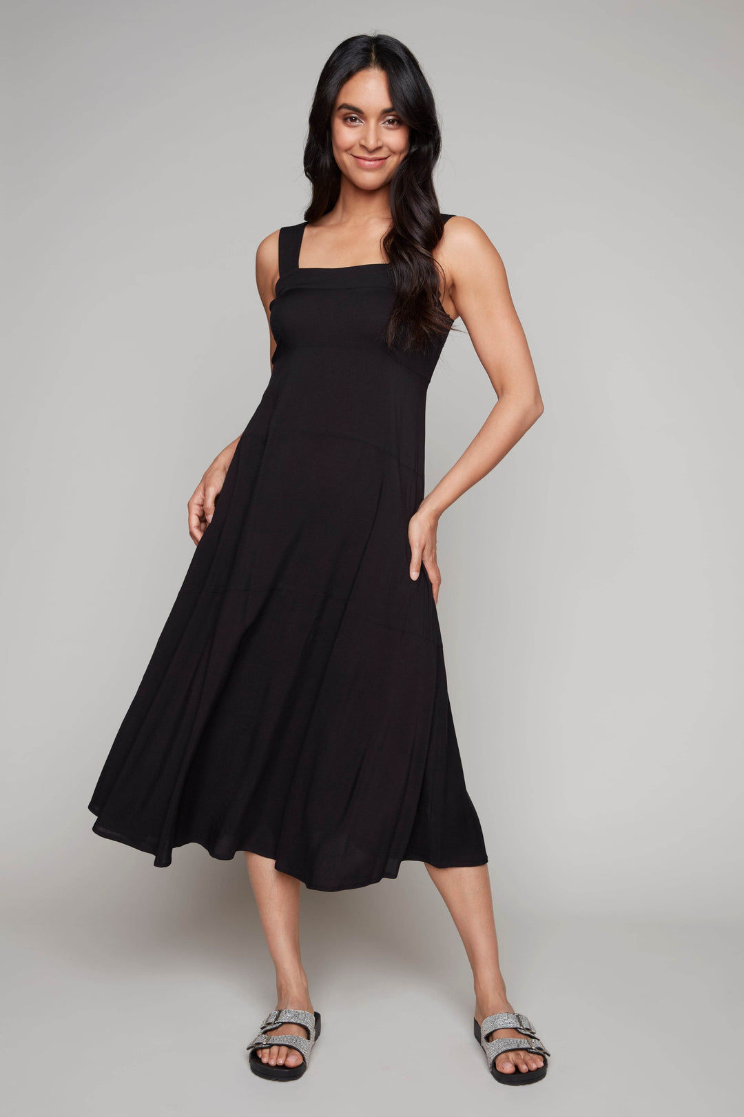Square Neck Flowy Dress Style 7850 Dream Pants Square Neck Flowy Dress Style 7850 Dream Pants