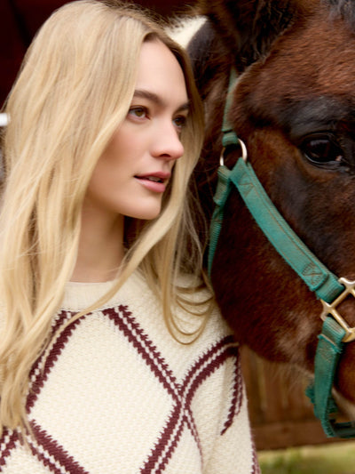 Diamond Crew Neck Sweater - Dream Pants