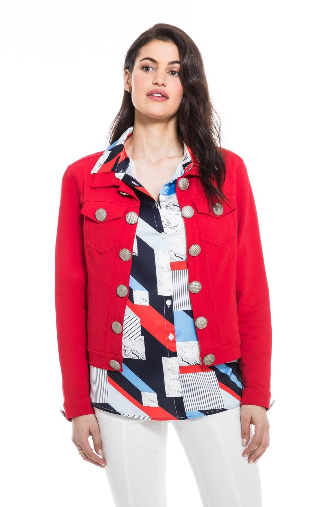 Buttoned Jacket Orly Apparel