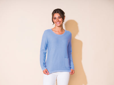 Alison Sheri Front Pocket Sweater 